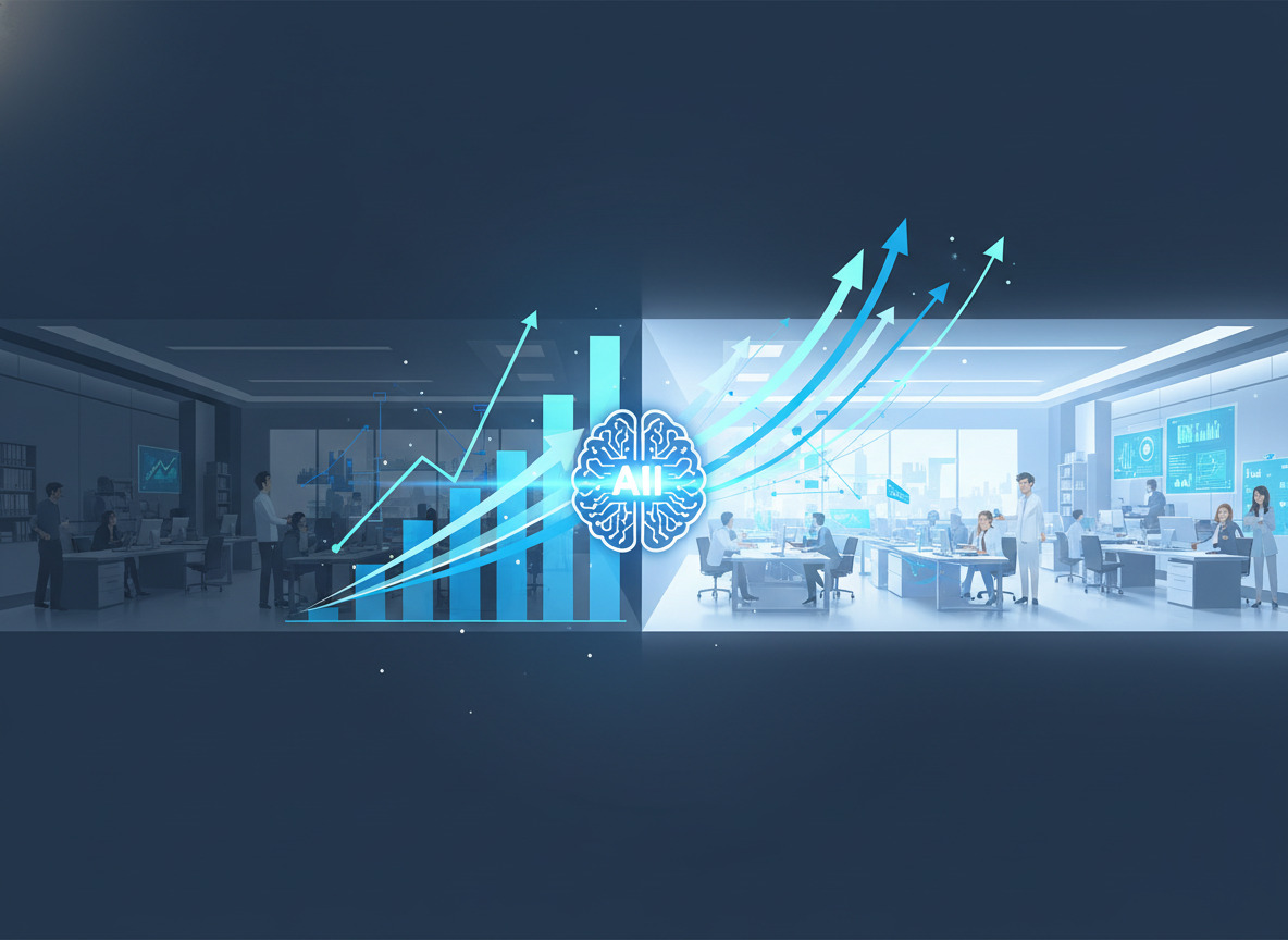 AI導入で利益率が爆伸びした中小企業のリアル事例5選