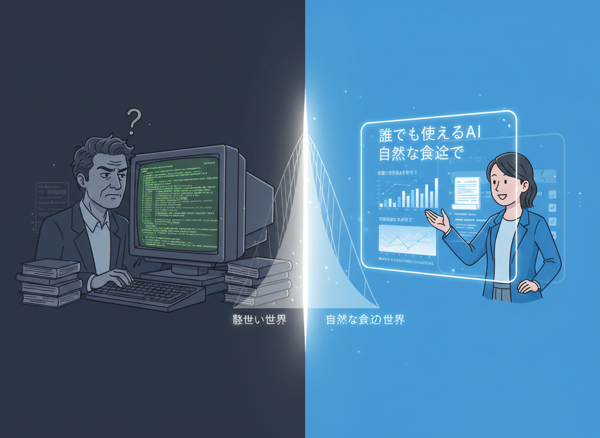 AIは“前提スキル”になるが、でも過去のWordやプログラミングとは決定的に違う理由