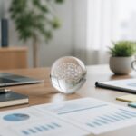 AI活用の効果を測る方法｜中小企業が導入前後で見る指標のアイキャッチ画像。AI活用の効果を測る方法｜中小企業が導入前後で確認する指標をイメージした図。